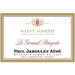 Budget ❤️ Paul Jaboulet Aîné Le Grand Pompée, 2020 - Saint-Joseph AOP - Rouge - 75 cl 👏 -VINS ROUGES Boutique 3105711150208 3