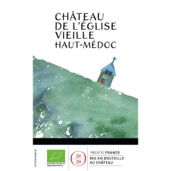 Offres ⭐ Château de l'Eglise Vieille BIO, 2020 - Haut-Médoc AOP - Rouge - 75 cl 🎁 -VINS ROUGES Boutique 3148592005441 3