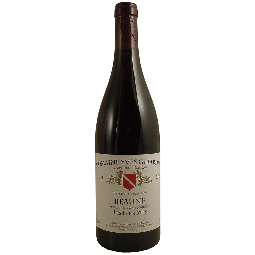 Domaine Yves Girardin Les Epenotes, 2019 - Beaune AOC - Rouge - 75 cl Promo ✔️ Domaine Yves Girardin Les Epenotes, 2019 - Beaune AOC - Rouge - 75 cl 😀 -VINS ROUGES Boutique 3219850056793 1