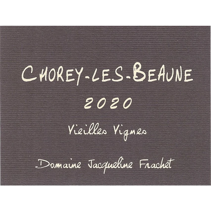 Domaine Jacqueline Frachet Vieilles Vignes, 2020 - Chorey-les-Beaunes AOP - Rouge - 75 cl Tout neuf ⌛ Domaine Jacqueline Frachet Vieilles Vignes, 2020 - Chorey-les-Beaunes AOP - Rouge - 75 cl 🌟 -VINS ROUGES Boutique 3219850059114 3