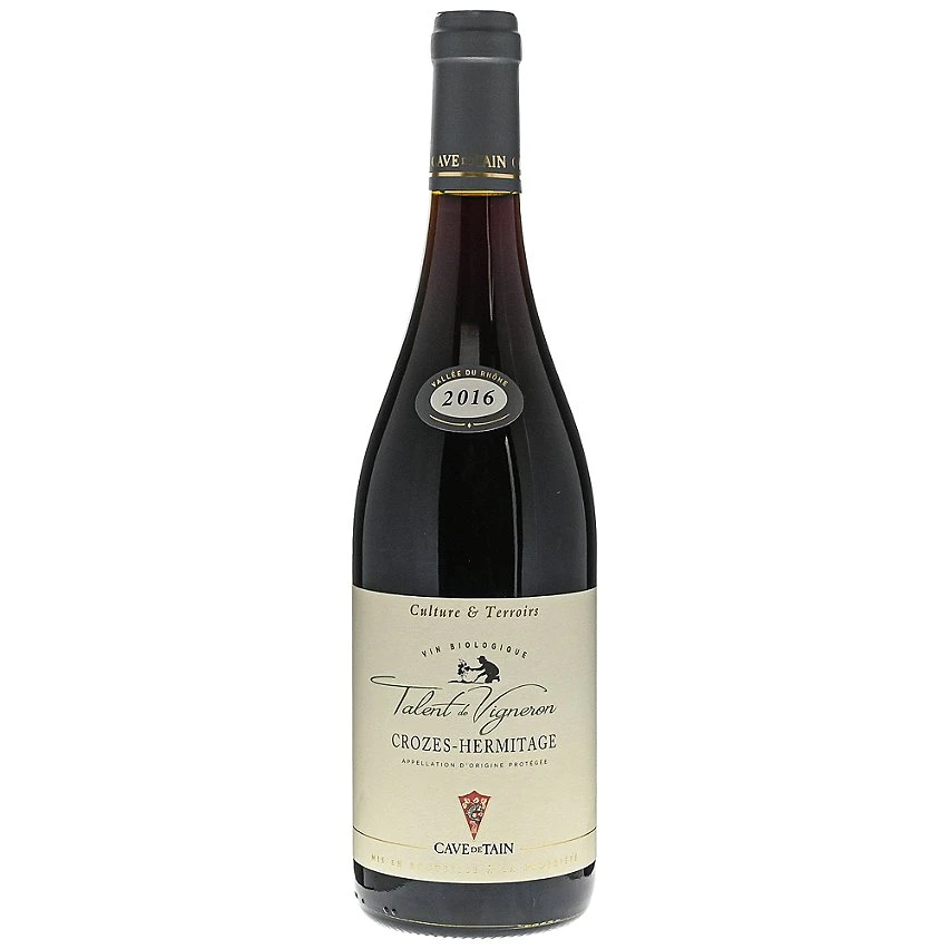 Cave de Tain Talent de Vignerons BIO, 2018 - Saint-Joseph AOP - Rouge - 75 cl Meilleure vente ❤️ Cave de Tain Talent de Vignerons BIO, 2018 - Saint-Joseph AOP - Rouge - 75 cl 🛒 -VINS ROUGES Boutique 3234786103144 1