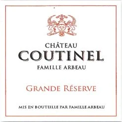 Remise 👍 Château Coutinel Grande Réserve, 2019 - Fronton AOP - Rouge - 75 cl ✨ -VINS ROUGES Boutique 3252987111935 3