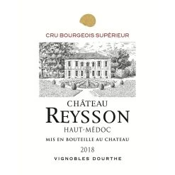 Vente flash ⌛ Château Reysson Cru Bourgeois, 2018 - Haut-Médoc AOP - Rouge - 75 cl 🧨 -VINS ROUGES Boutique 3258691618593 3