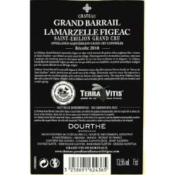 Le moins cher ❤️ Grand Barrail Lamarzelle Figeac, 2018 - Saint-Emilion Grand Cru AOP - Rouge - 75 cl 👍 3 Le moins cher ❤️ Grand Barrail Lamarzelle Figeac, 2018 - Saint-Emilion Grand Cru AOP - Rouge - 75 cl 👍 -VINS ROUGES Boutique 3258691624365 2