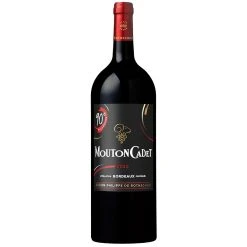 Promo 💯 Magnum Mouton Cadet, 2020 - Bordeaux AOP - Rouge - 150 cl 😍