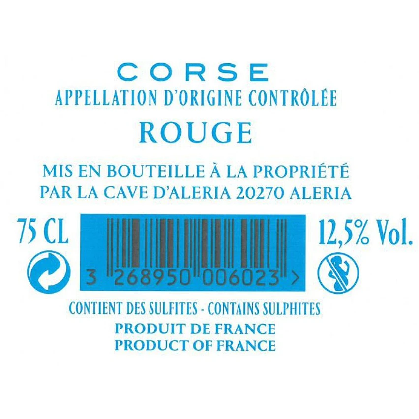 Alalia - Vin de Corse ou Corse AOP - Rouge - 75 cl Bon marché 😍 Alalia - Vin de Corse ou Corse AOP - Rouge - 75 cl 🤩 -VINS ROUGES Boutique 3268950006023 2