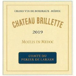 Offres 🎉 Château Brillette, 2019 - Moulis ou Moulis-en-Médoc AOP - Rouge - 75 cl 😉 4 Offres 🎉 Château Brillette, 2019 - Moulis ou Moulis-en-Médoc AOP - Rouge - 75 cl 😉 -VINS ROUGES Boutique 3281417520191 3