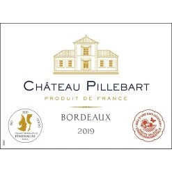 De gros 👍 Château Pillebart, 2019 - Bordeaux AOP - Rouge - 75 cl 🔥 3 De gros 👍 Château Pillebart, 2019 - Bordeaux AOP - Rouge - 75 cl 🔥 -VINS ROUGES Boutique 3295890234599 2