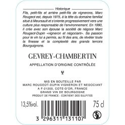 Meilleure affaire 🌟 Marc Rougeot-Dupin, 2018 - Gevrey-Chambertin AOP - Rouge - 75 cl ✨ 3 Meilleure affaire 🌟 Marc Rougeot-Dupin, 2018 - Gevrey-Chambertin AOP - Rouge - 75 cl ✨ -VINS ROUGES Boutique 3296311131107 2