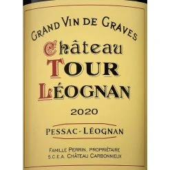 Coupon 🥰 Château Tour Léognan, 2020 - Pessac-Léognan AOP - Rouge - 75 cl 🥰 -VINS ROUGES Boutique 3330252201205 3