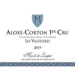 Meilleure vente ✔️ Marcel de Lauzière Les Valozières, 2019 - Aloxe Corton AOP - Rouge - 75 cl ⭐ -VINS ROUGES Boutique 3362872732913 3