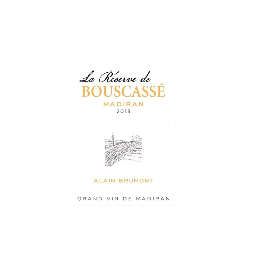 La Réserve du Bouscassé , 2018 - Madiran AOP - Rouge - 75 cl Meilleure affaire 🔥 La Réserve du Bouscassé , 2018 - Madiran AOP - Rouge - 75 cl 😍 -VINS ROUGES Boutique 3372220180723 3