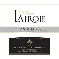 Remise ⭐ Col de Lairole, 2020 - Languedoc AOP - Rouge - 75 cl 👏 -VINS ROUGES Boutique 3379431131001 3