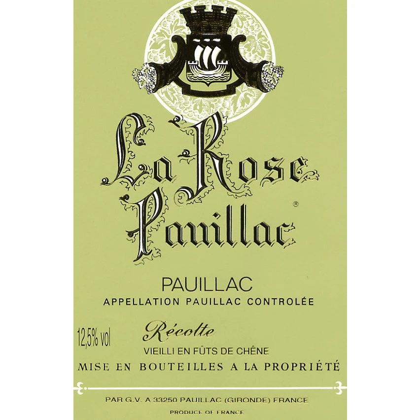 La Rose Pauillac, 2020 - Pauillac AOP - Rouge - 75 cl Meilleure affaire 👏 La Rose Pauillac, 2020 - Pauillac AOP - Rouge - 75 cl ⭐ -VINS ROUGES Boutique 3399733200007 2