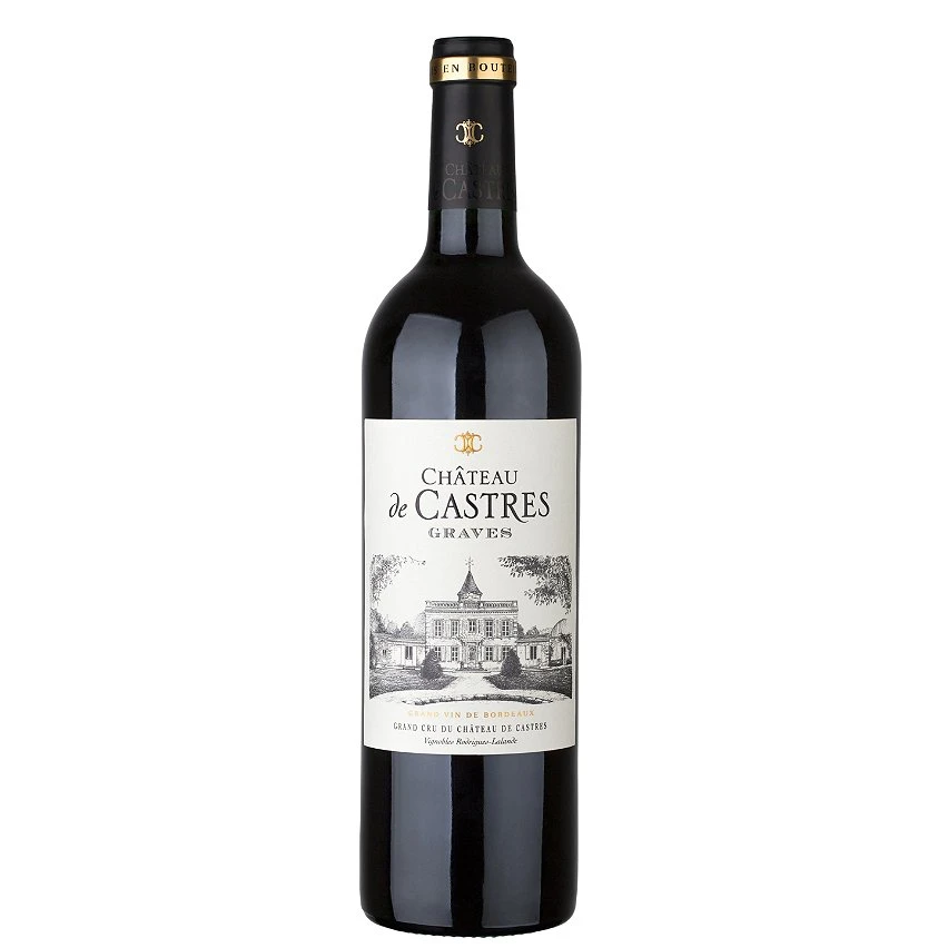 Château De Castres, 2020 - Graves AOP - Rouge - 75 cl Tout neuf ✔️ Château De Castres, 2020 - Graves AOP - Rouge - 75 cl 🔥 -VINS ROUGES Boutique 3419466266375 1