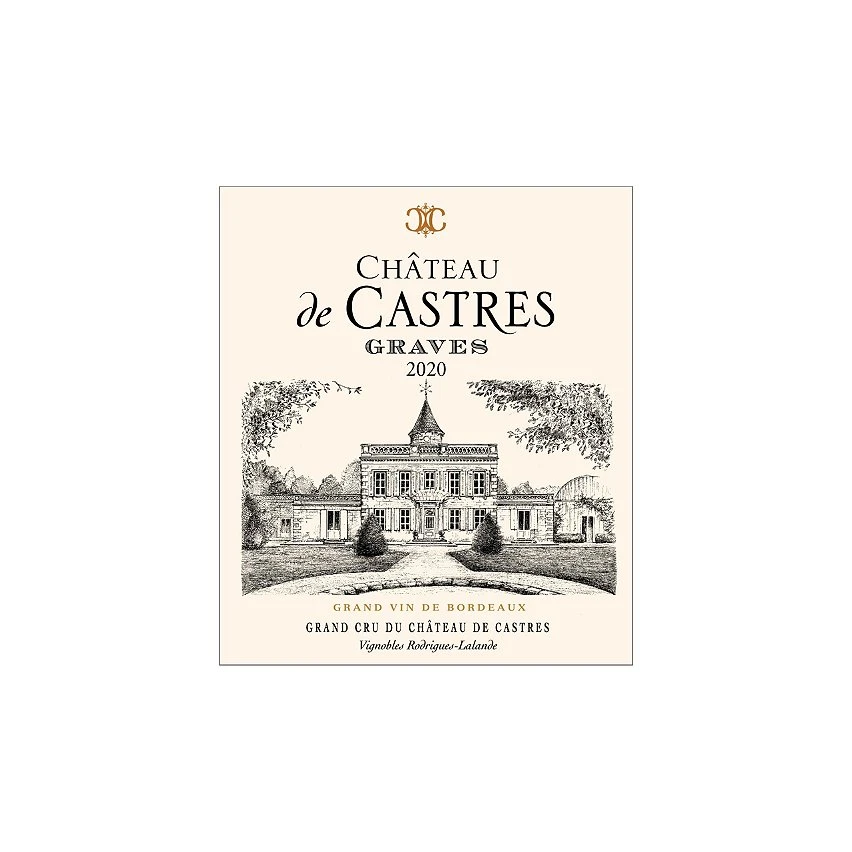 Château De Castres, 2020 - Graves AOP - Rouge - 75 cl Tout neuf ✔️ Château De Castres, 2020 - Graves AOP - Rouge - 75 cl 🔥 -VINS ROUGES Boutique 3419466266375 3