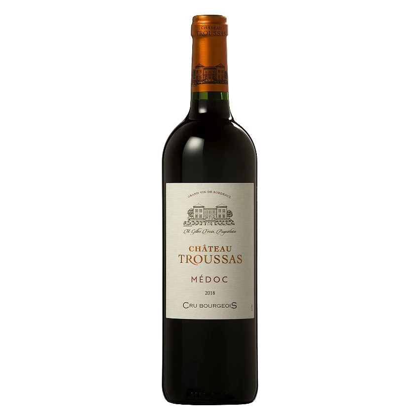 Château Troussas, 2018 - Médoc Cru Bourgeois AOC - Rouge - 75 cl Acheter 👏 Château Troussas, 2018 - Médoc Cru Bourgeois AOC - Rouge - 75 cl 🔔 -VINS ROUGES Boutique 3423290167333 1