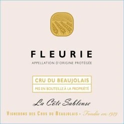 Offres 🧨 Vignerons des Crus du Beaujolais La Côte Sableuse, 2021 - Fleurie AOP - Rouge - 75 cl 👏 4 Offres 🧨 Vignerons des Crus du Beaujolais La Côte Sableuse, 2021 - Fleurie AOP - Rouge - 75 cl 👏 -VINS ROUGES Boutique 3436730011073 3
