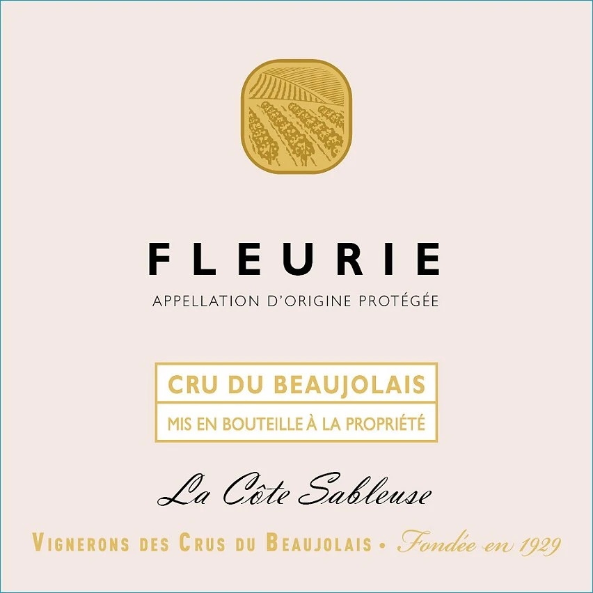Vignerons des Crus du Beaujolais La Côte Sableuse, 2021 - Fleurie AOP - Rouge - 75 cl Offres 🧨 Vignerons des Crus du Beaujolais La Côte Sableuse, 2021 - Fleurie AOP - Rouge - 75 cl 👏 -VINS ROUGES Boutique 3436730011073 3
