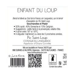 Meilleur prix 👍 Château de Lancyre Enfant du Loup, 2019 - Pic-Saint-Loup AOP - Rouge - 75 cl 😉 3 Meilleur prix 👍 Château de Lancyre Enfant du Loup, 2019 - Pic-Saint-Loup AOP - Rouge - 75 cl 😉 -VINS ROUGES Boutique 3437500001829 2 1