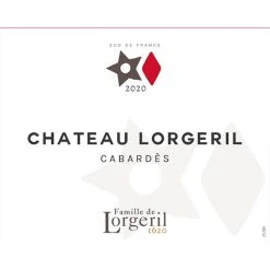 Meilleur prix 🛒 Château Lorgeril, 2020 - Cabardès AOP - Rouge - 75 cl 😍 -VINS ROUGES Boutique 3454781517733 3