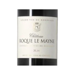 Bon marché 😉 Château Roque Le Mayne, 2020 - Castillon Côtes de Bordeaux AOP - Rouge - 75 cl ❤️ 4 Bon marché 😉 Château Roque Le Mayne, 2020 - Castillon Côtes de Bordeaux AOP - Rouge - 75 cl ❤️ -VINS ROUGES Boutique 3484563342031 3