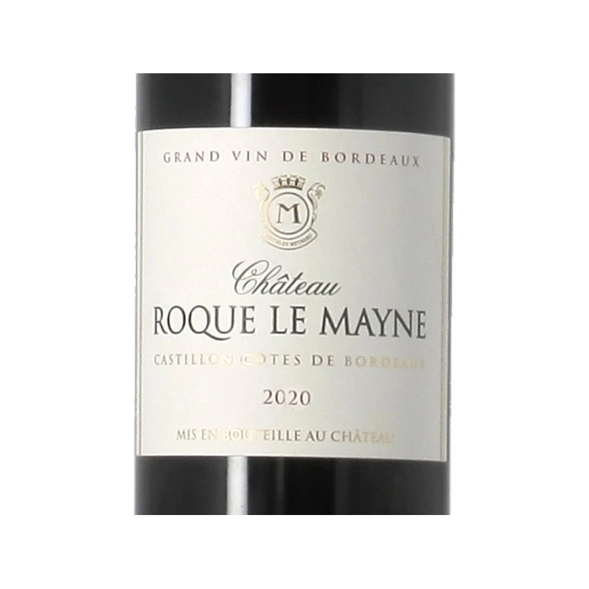 Château Roque Le Mayne, 2020 - Castillon Côtes de Bordeaux AOP - Rouge - 75 cl Bon marché 😉 Château Roque Le Mayne, 2020 - Castillon Côtes de Bordeaux AOP - Rouge - 75 cl ❤️ -VINS ROUGES Boutique 3484563342031 3