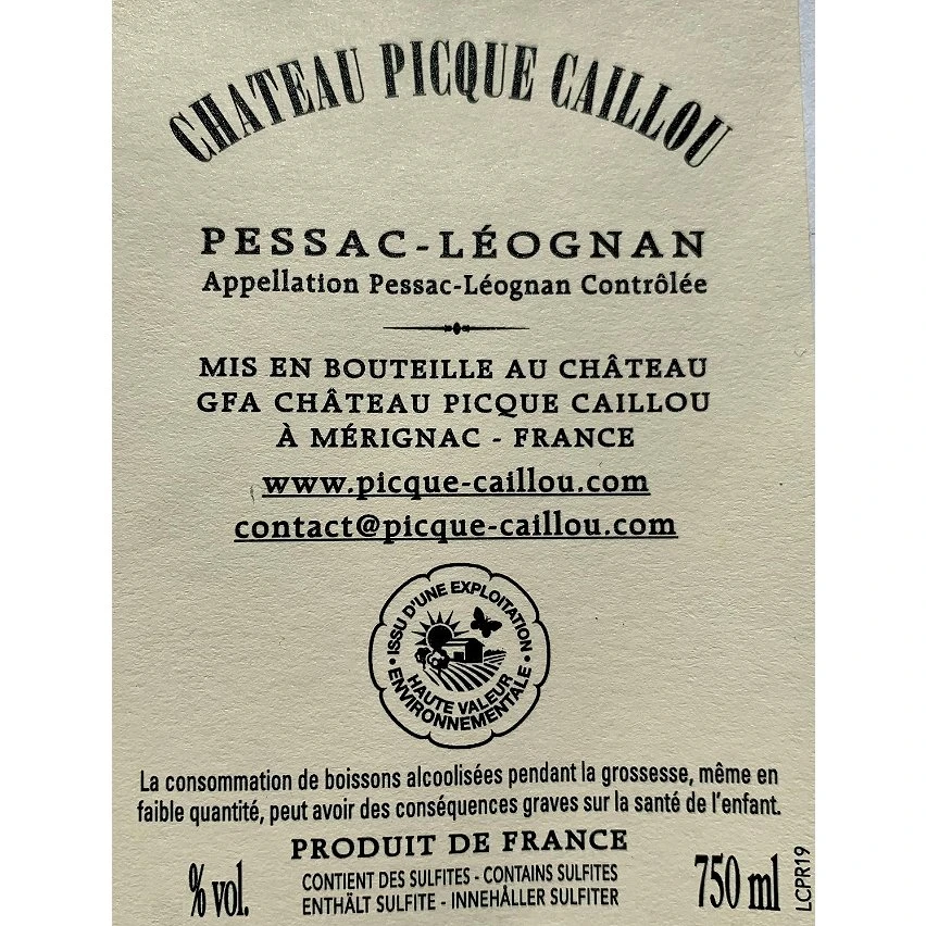 Château Picque Caillou, 2020 - Pessac-Léognan AOP - Rouge - 0.75 L Les meilleures critiques de 🧨 Château Picque Caillou, 2020 - Pessac-Léognan AOP - Rouge - 0.75 L 👏 -VINS ROUGES Boutique 3495230220576 2