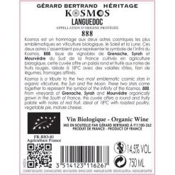 Offres 🎁 Kosmos 888, 2019 - Languedoc AOP - Rouge - 75 cl 👏 3 Offres 🎁 Kosmos 888, 2019 - Languedoc AOP - Rouge - 75 cl 👏 -VINS ROUGES Boutique 3514123116267 2