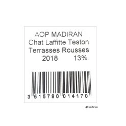 Remise 🔥 Château Laffite Teston Terrasses Rousses, 2018 - Madiran AOP - Rouge - 75 cl 😉 4 Remise 🔥 Château Laffite Teston Terrasses Rousses, 2018 - Madiran AOP - Rouge - 75 cl 😉 -VINS ROUGES Boutique 3515780014170 3