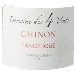 Meilleur prix 🔥 Domaine des 4 Vents L'Angélique, 2021 - Chinon AOP - Rouge - 75 cl 💯 4 Meilleur prix 🔥 Domaine des 4 Vents L'Angélique, 2021 - Chinon AOP - Rouge - 75 cl 💯 -VINS ROUGES Boutique 3536150000838 3
