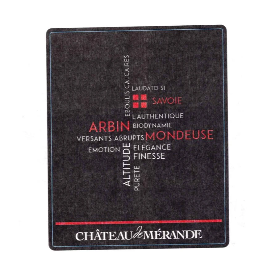Château de Mérande BIO, 2020 - Savoie AOP - Rouge - 75 cl Top 10 👏 Château de Mérande BIO, 2020 - Savoie AOP - Rouge - 75 cl 😀 -VINS ROUGES Boutique 3574750000018 3