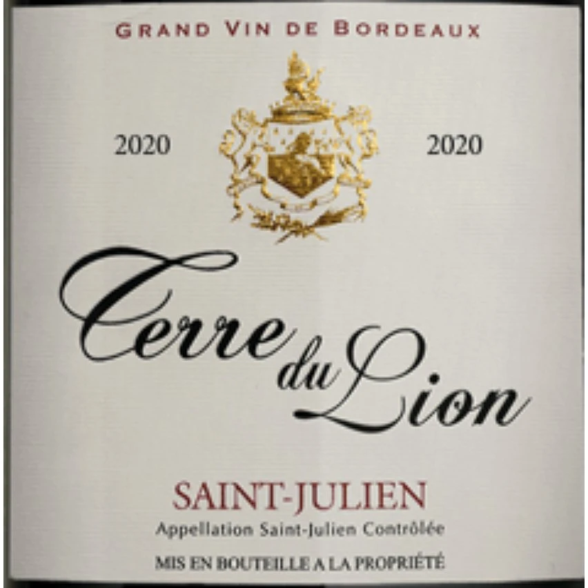 Terre du Lion, 2020 - Saint-Julien AOP - Rouge - 75 cl Remise 😍 Terre du Lion, 2020 - Saint-Julien AOP - Rouge - 75 cl 🤩 -VINS ROUGES Boutique 3663316014115 3