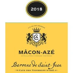 De gros 🤩 Baronne de Saint-Jean, 2021 - Mâcon-Azé AOP - Rouge - 75 cl 🤩 4 De gros 🤩 Baronne de Saint-Jean, 2021 - Mâcon-Azé AOP - Rouge - 75 cl 🤩 -VINS ROUGES Boutique 3700271980199 3