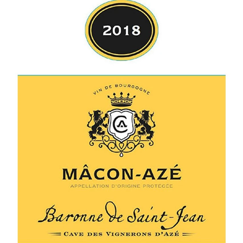 Baronne de Saint-Jean, 2021 - Mâcon-Azé AOP - Rouge - 75 cl De gros 🤩 Baronne de Saint-Jean, 2021 - Mâcon-Azé AOP - Rouge - 75 cl 🤩 -VINS ROUGES Boutique 3700271980199 3