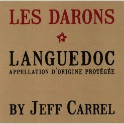 Acheter ⭐ Les Darons by Jeff Carrel, 2021 - Languedoc AOC - Rouge - 75 cl 😀 -VINS ROUGES Boutique 3700290121290 3