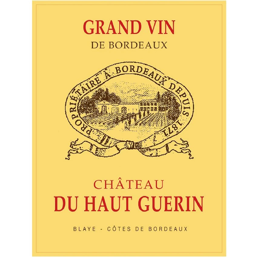 Château du Haut Guérin, 2019 - Côtes de Blaye AOP - Rouge - 75 cl Bon marché 🧨 Château du Haut Guérin, 2019 - Côtes de Blaye AOP - Rouge - 75 cl ⌛ -VINS ROUGES Boutique 3700387097002 3