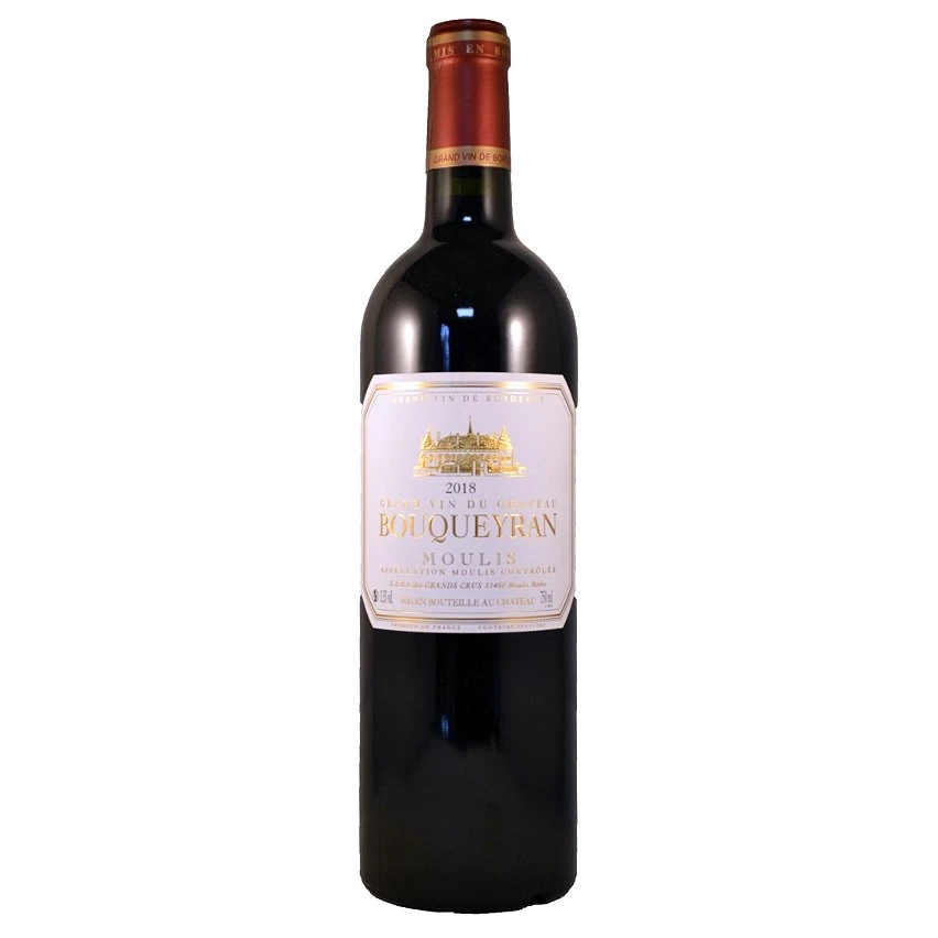 Château Bouqueyran, 2018 - Moulis ou Moulis-en-Médoc AOP - Rouge - 75 cl Promo 🌟 Château Bouqueyran, 2018 - Moulis ou Moulis-en-Médoc AOP - Rouge - 75 cl 😍 -VINS ROUGES Boutique 3700387103369 1