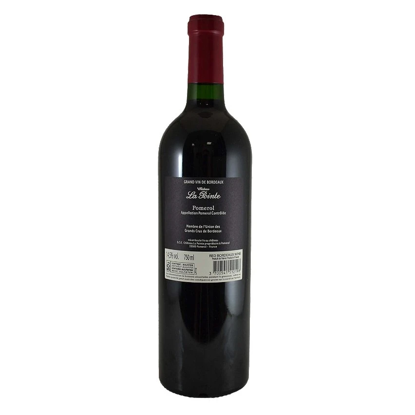 Château de la Pointe, 2019 - Pomerol AOP - Rouge - 75 cl Offres 🛒 Château de la Pointe, 2019 - Pomerol AOP - Rouge - 75 cl ✨ -VINS ROUGES Boutique 3700541512198 2