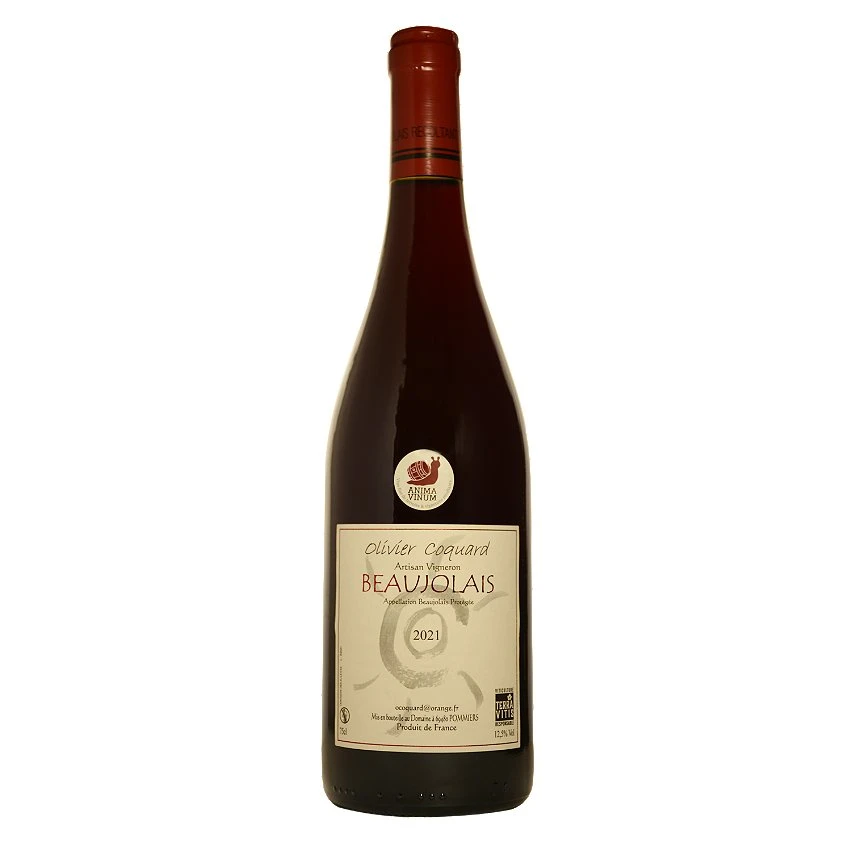 Olivier Coquard, 2021 - Beaujolais AOP - Rouge - 75 cl Meilleure vente ⌛ Olivier Coquard, 2021 - Beaujolais AOP - Rouge - 75 cl 🥰 -VINS ROUGES Boutique 3700558802305 1