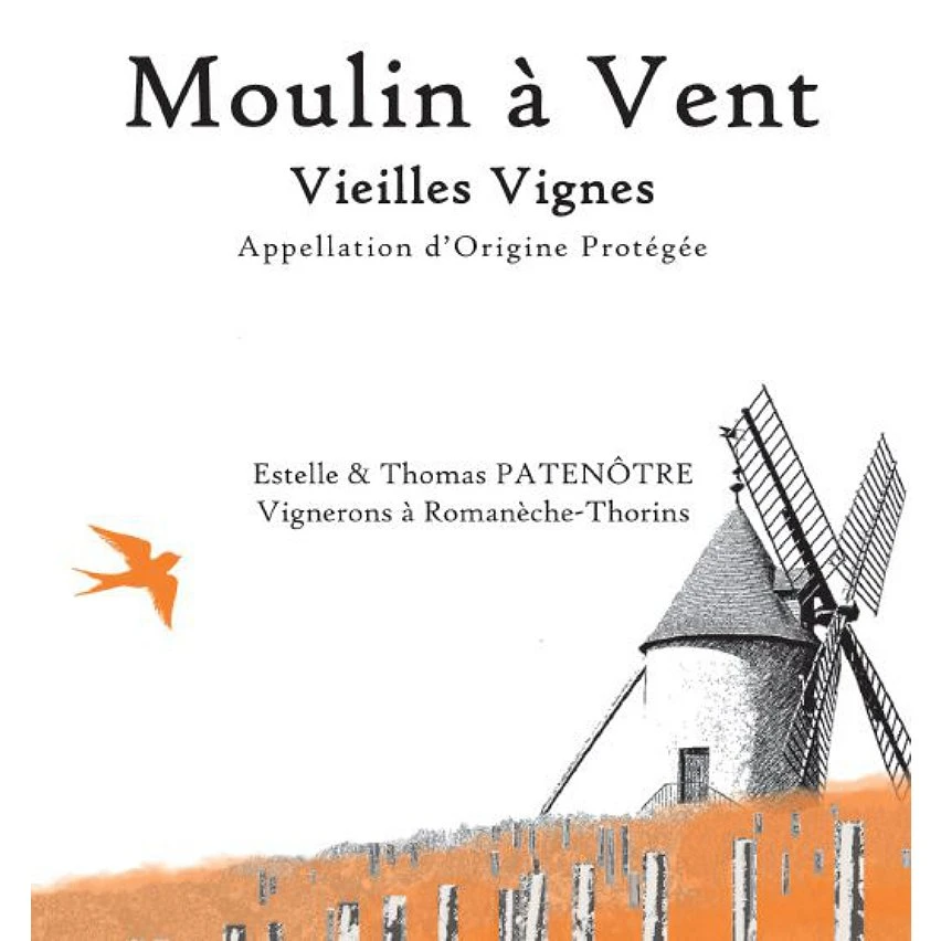 Domaine Patenotre Vieilles Vignes, 2020 - Moulin à Vent AOP - Rouge - 75 cl Offres 😀 Domaine Patenotre Vieilles Vignes, 2020 - Moulin à Vent AOP - Rouge - 75 cl ✨ -VINS ROUGES Boutique 3700558833774 3