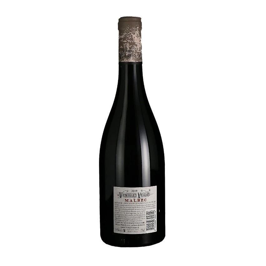 Vignobles Vellas Vieilles Vignes, 2019 - Pays d'Oc IGP - Rouge - 75 cl Coupon 🎁 Vignobles Vellas Vieilles Vignes, 2019 - Pays d'Oc IGP - Rouge - 75 cl 😀 -VINS ROUGES Boutique 3701086305719 2