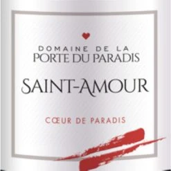 Le moins cher 🛒 Domaine de La Porte du Paradis Cœur De Paradis, 2021 - Saint-Amour AOP - Rouge - 75 cl 🧨 -VINS ROUGES Boutique 3760014281686 3