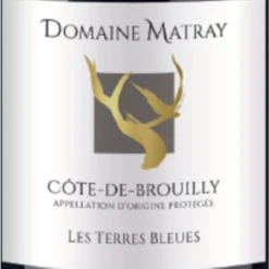 Remise ⌛ Domaine Matray Les Terres Bleues, 2021 - Côte de Brouilly AOP - Rouge - 75 cl 🔥 -VINS ROUGES Boutique 3760014282478 3