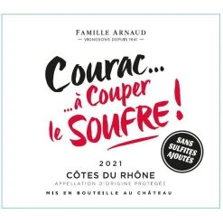 Meilleure vente 😀 Château Courac A Couper Le Soufre !, 2021 - Côtes du Rhône AOP - Rouge - 75 cl 😉 4 Meilleure vente 😀 Château Courac A Couper Le Soufre !, 2021 - Côtes du Rhône AOP - Rouge - 75 cl 😉 -VINS ROUGES Boutique 3760062941051 3
