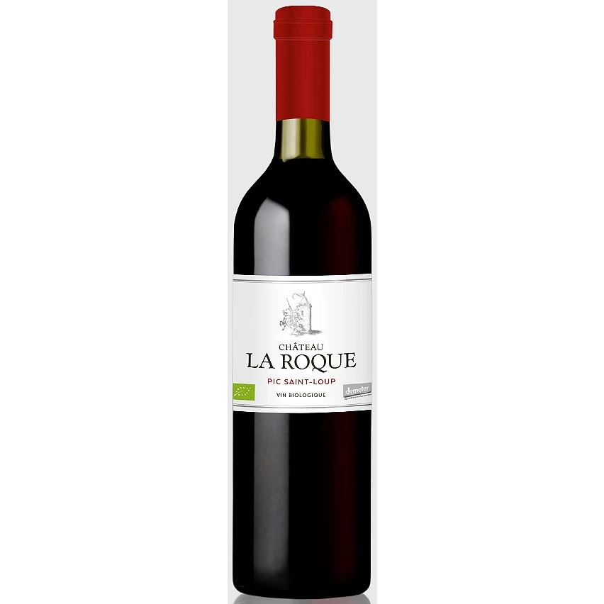 Château La Roque, 2018 - Pic-Saint-Loup AOP - Rouge - 75 cl Offres 🥰 Château La Roque, 2018 - Pic-Saint-Loup AOP - Rouge - 75 cl 😍 -VINS ROUGES Boutique 3760086390538 1