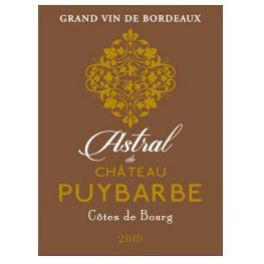 Astral de Château Puybarbe, 2019 - Côtes de Bourg AOP - Rouge - 75 cl Grosses soldes 😀 Astral de Château Puybarbe, 2019 - Côtes de Bourg AOP - Rouge - 75 cl ⭐ -VINS ROUGES Boutique 3760095871462 3