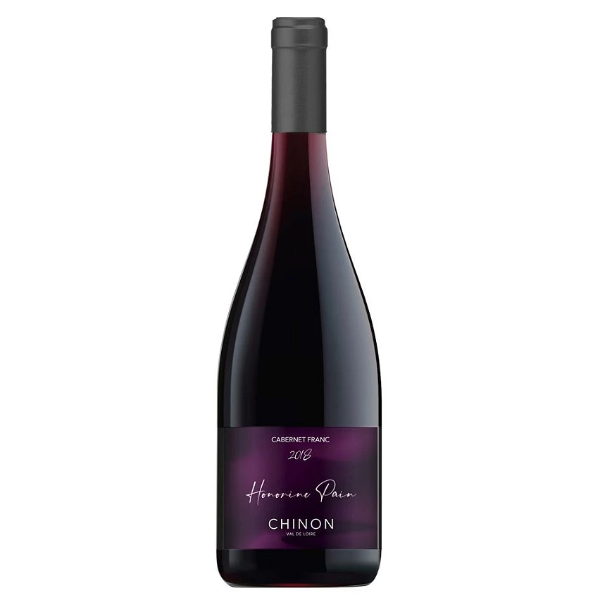 Honorine Pain, 2018 - Chinon AOP - Rouge - 75 cl Nouveau 🌟 Honorine Pain, 2018 - Chinon AOP - Rouge - 75 cl 😍 -VINS ROUGES Boutique 3760106292910 1