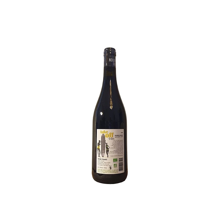Nouvelle Vague Take Off BIO, 2021 - Vin de France - Rouge - 75 cl Nouveau ❤️ Nouvelle Vague Take Off BIO, 2021 - Vin de France - Rouge - 75 cl 🤩 -VINS ROUGES Boutique 3760108243125 2