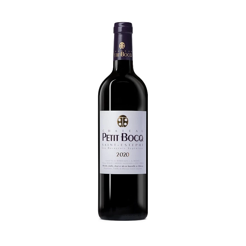 Château Petit Bocq , 2020 - Saint-Estèphe AOP - Rouge - 75 cl Meilleure vente 👏 Château Petit Bocq , 2020 - Saint-Estèphe AOP - Rouge - 75 cl 😀 -VINS ROUGES Boutique 3760109920049 1